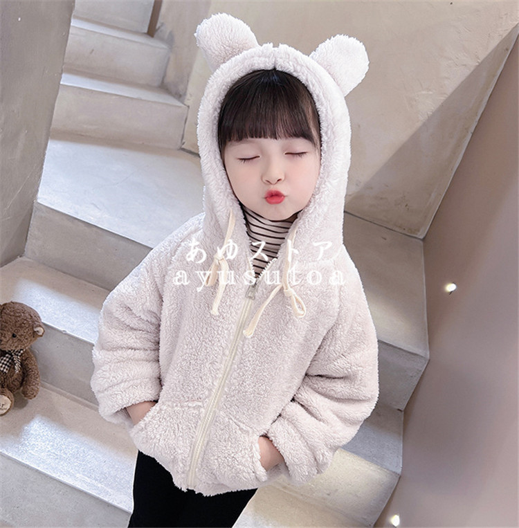 ボアコート キッズ 子供服 女の子 冬服 中綿コート ジャケット アウター パーカー トップス 韓国子供服 赤ちゃん ベビー服 暖かい おしゃれ 可愛い  新品 130cm :y459474:アユストア - 通販 - Yahoo!ショッピング