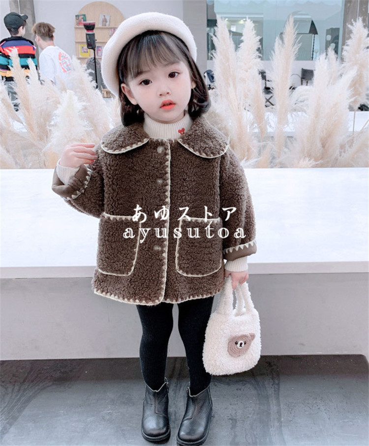 ボアコート キッズ 子供服 女の子 冬服 アウター ジャケット キッズコート トップス 韓国子供服 ベビー服 赤ちゃん 子供コート 暖かい おしゃれ  可愛い 新品 :y459919:アユストア - 通販 - Yahoo!ショッピング