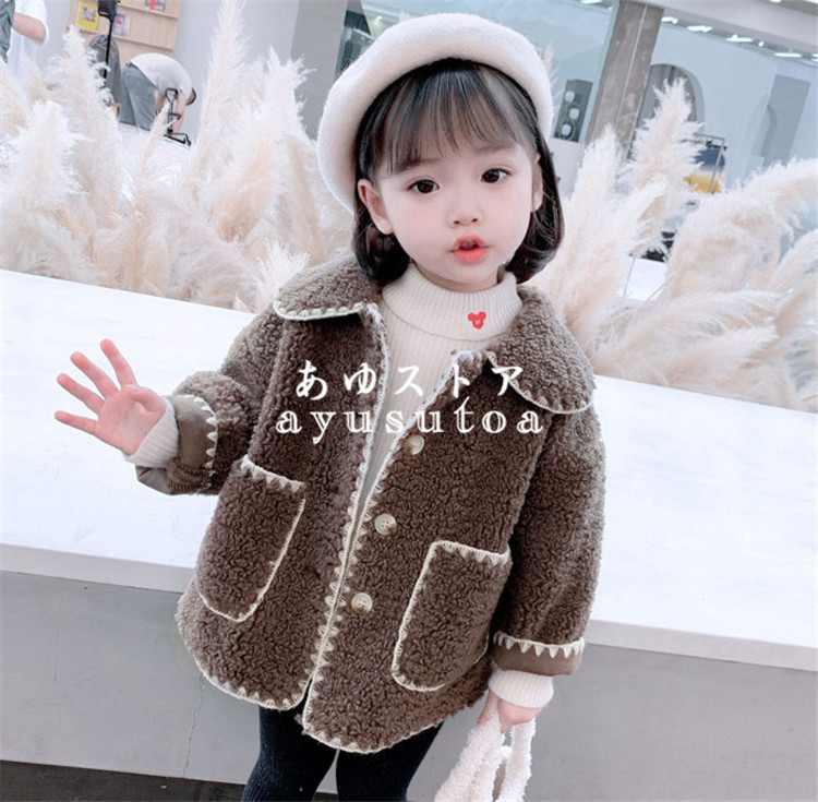 ボアコート キッズ 子供服 女の子 冬服 アウター ジャケット キッズコート トップス 韓国子供服 ベビー服 赤ちゃん 子供コート 暖かい おしゃれ  可愛い 新品 :y459919:アユストア - 通販 - Yahoo!ショッピング