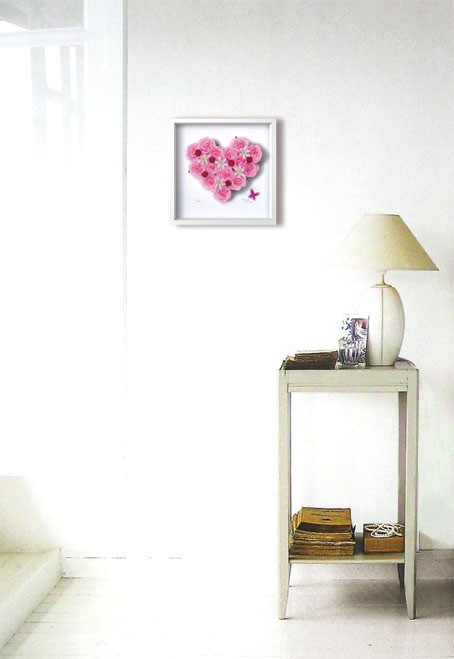 フラワーフレーム Heart Series 9 Heart(ハート シリーズ ハート9