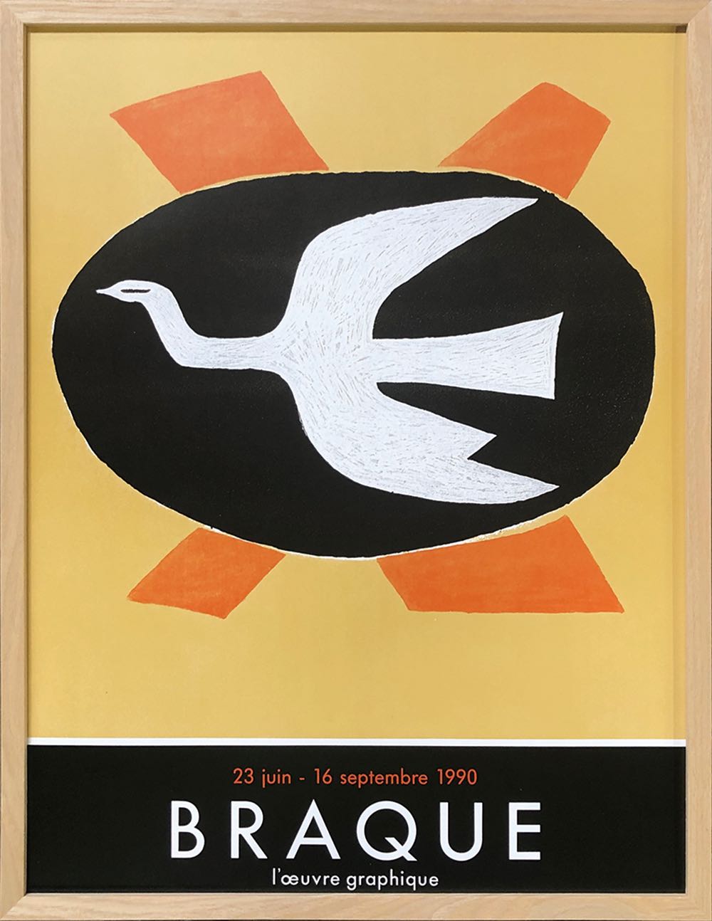 絵画 名画 ジョルジュ・ブラック Oiseaux,1955(鳥,1955) インテリア