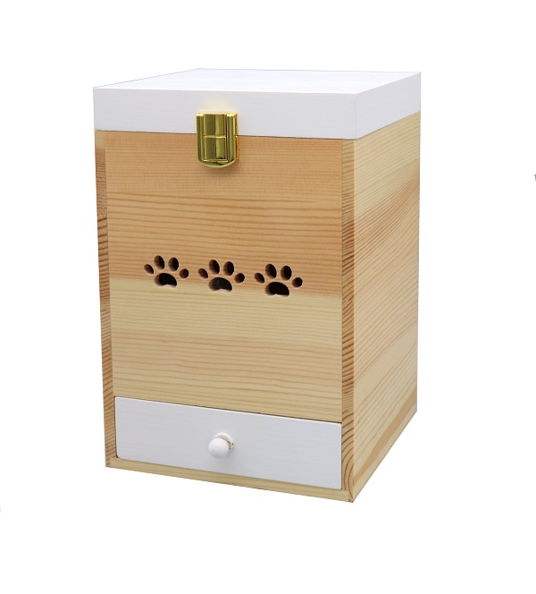 ペット用メモリアル仏壇 Angel Box 天使のボックス型仏壇 5210(ナチュラル)/5211(ホワイト) ※沖縄・離島は不可の画像