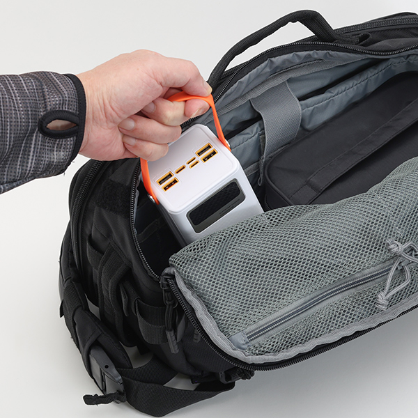 大容量コンパクトバッテリー ソーラーパネルセット（50000mAh) DX-HPB