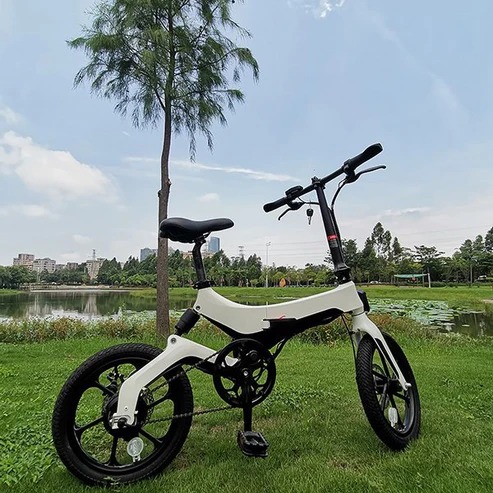 ENTREX E-BIKE 電動アシスト自転車S6 ホワイト ※メーカーから