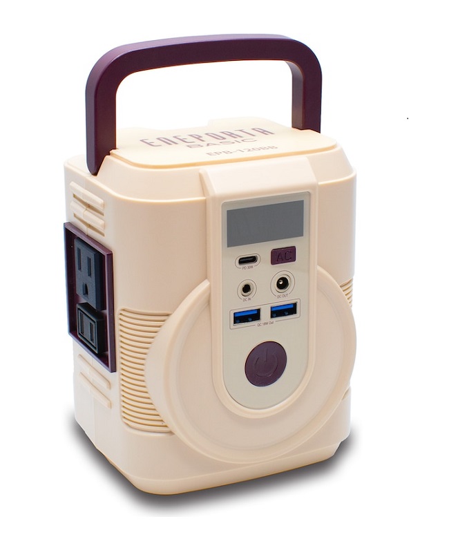 簡単ポータブル電源 ソーラーパネルセット ENEPORTA Basic EPB-120SS