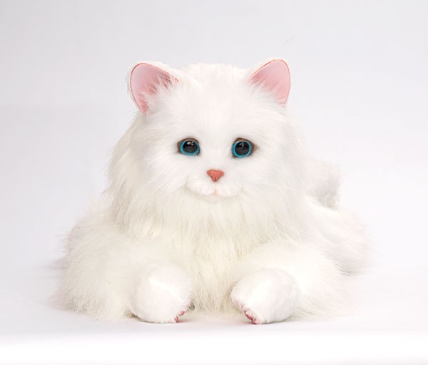 フリルリボンの白猫ちゃんフード-4種セット- Amazon.co.jp: しっぽふりふり あまえんぼうねこちゃん ホワイト