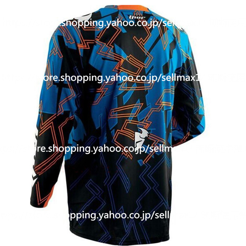 2021 オフロード モトクロス ジャージ Tシャツ 春 夏 秋 3