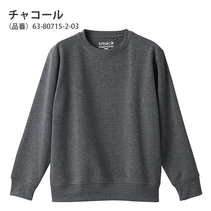 トレーナー スウェット クルーネック 裏起毛 メンズ カジュアル