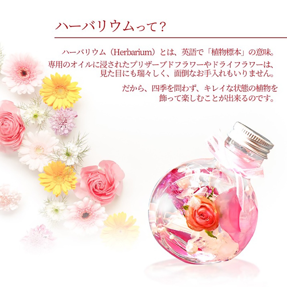遅れてごめんね 母の日 ギフト ハーバリウム ...の詳細画像3