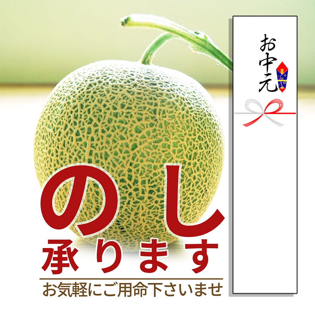 お中元 ギフト 山形県産 赤肉メロン 秀品 4.5kg以上 (3〜4玉入り