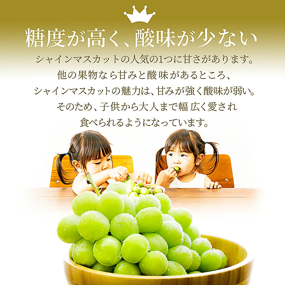 ぶどう 秀品 シャインマスカット 1房 (約600g前後) 山形県産 ギフト