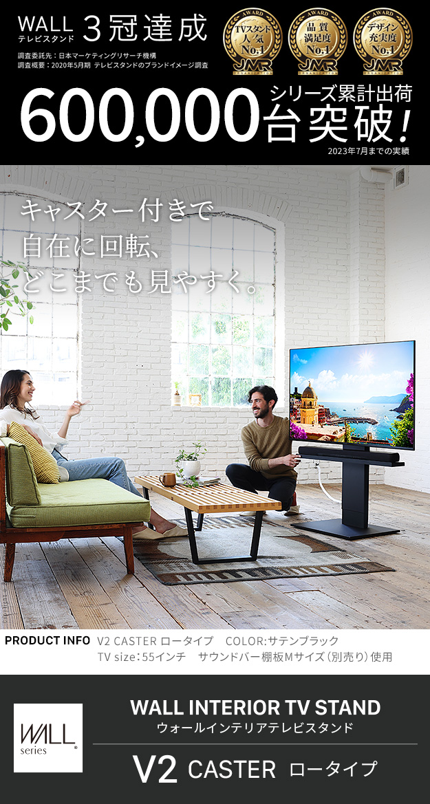 EQUALS（イコールズ） テレビ台 WALLインテリアテレビスタンド V2