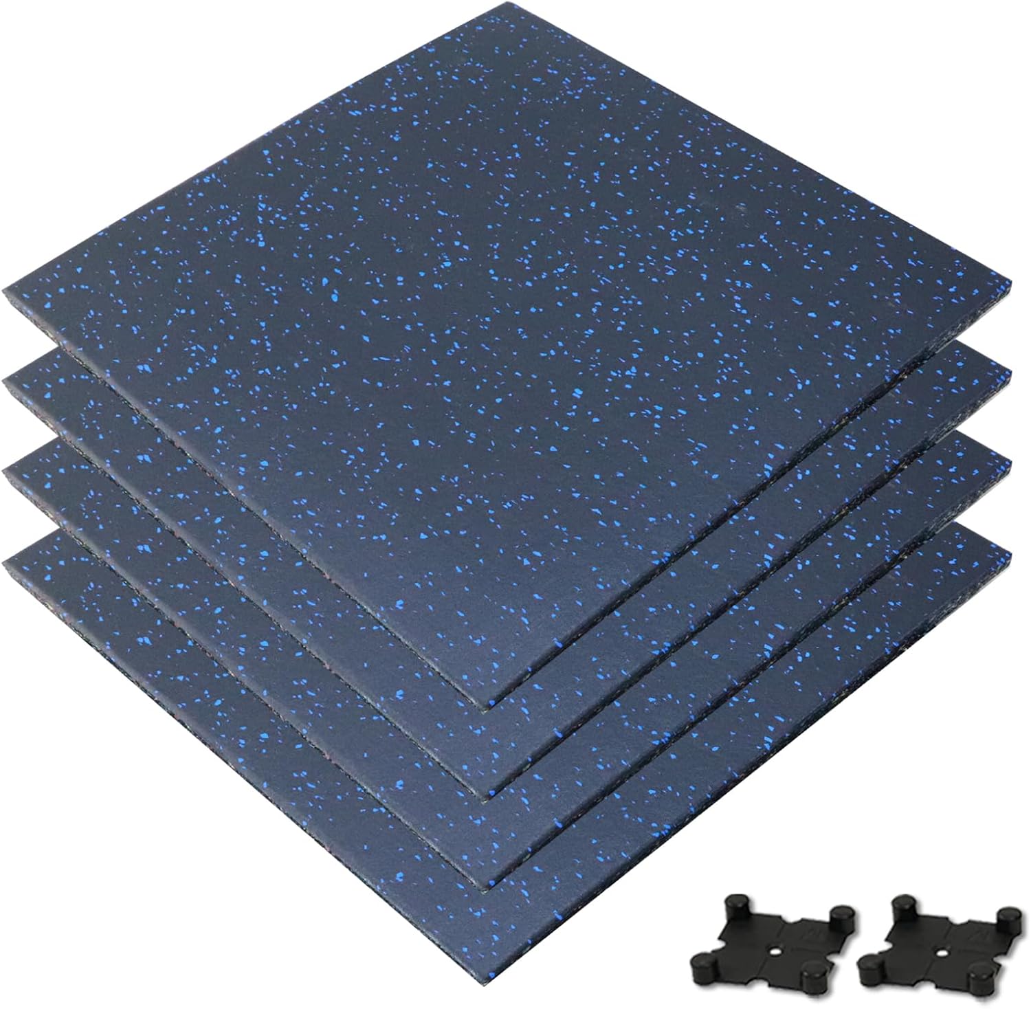 ゴムマット ラバーマット ジム マット トレーニング 4枚 連結パーツ