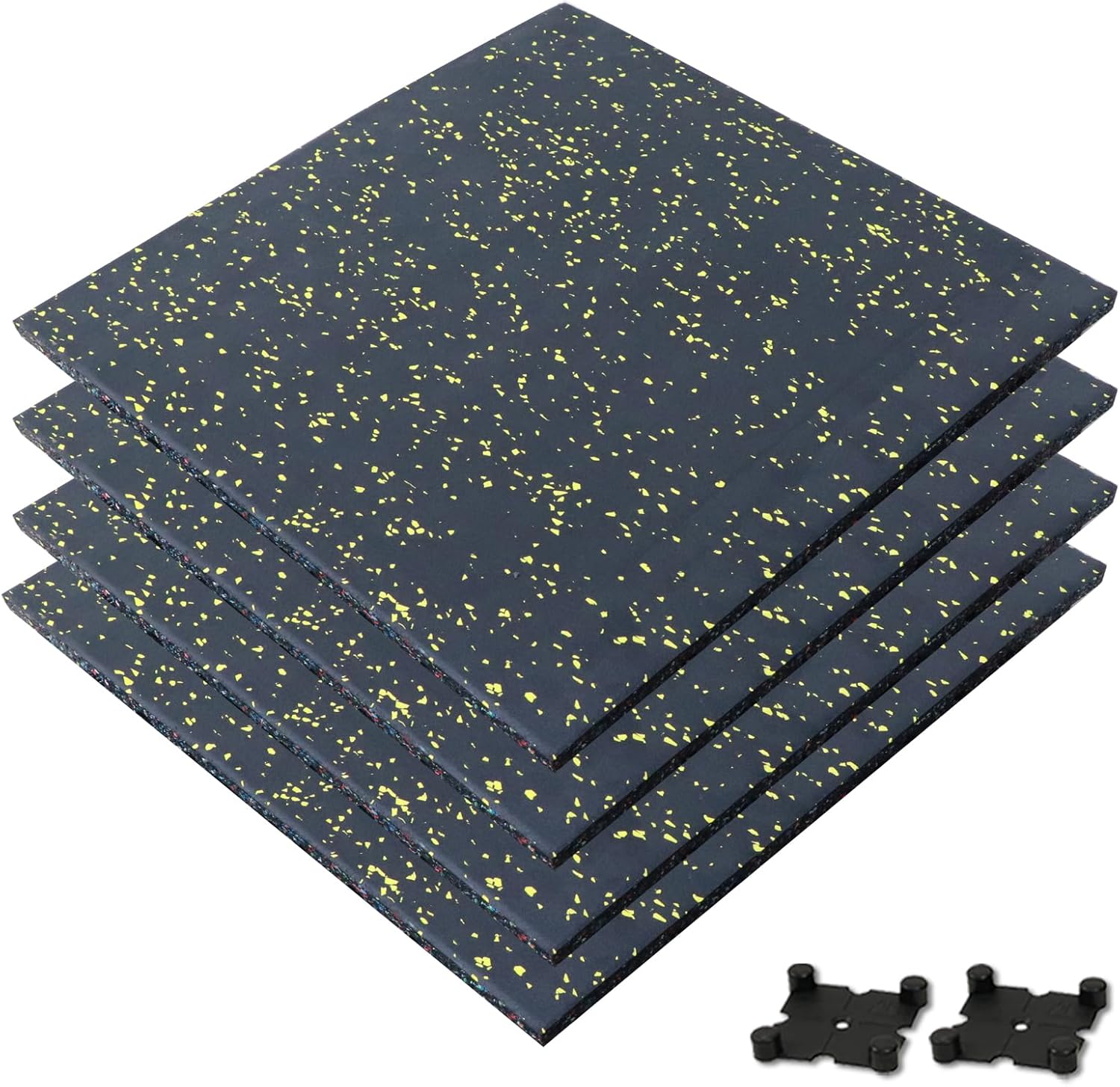 ゴムマット ラバーマット ジム マット トレーニング 40枚 連結パーツ