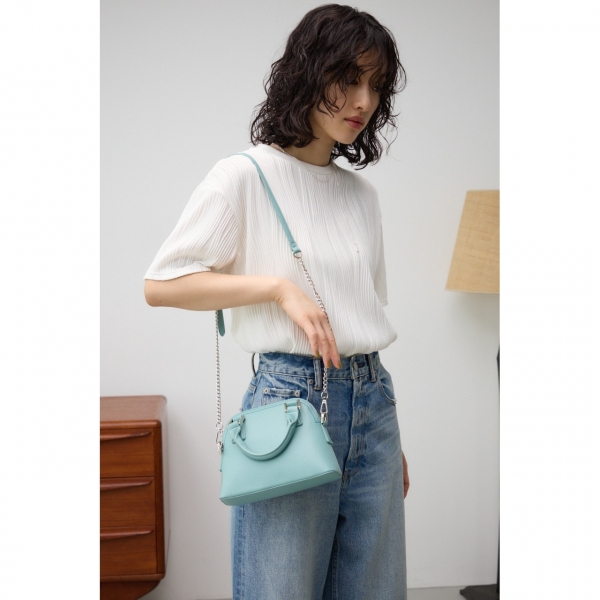 バッグ *** Blueee  *** AZUL BY MOUSSY ダブルジッパーミニバッグ/レディース/バッグ