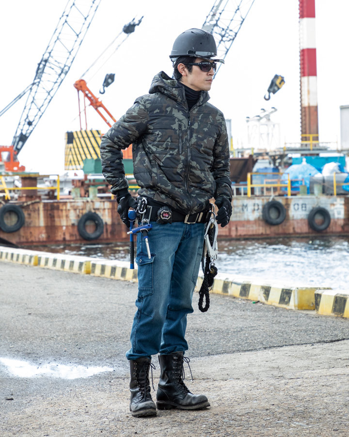 CUC HOT-SCOT ジャケット 9498 ウィンターライト 迷彩シレー メンズ