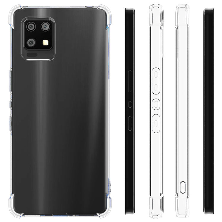 AQUOS zero6 耐衝撃クリアソフトケース