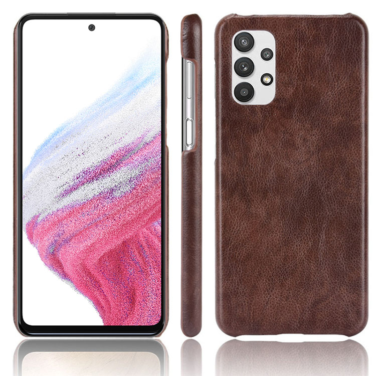 Galaxy A53 5G 背面レザー PCケース