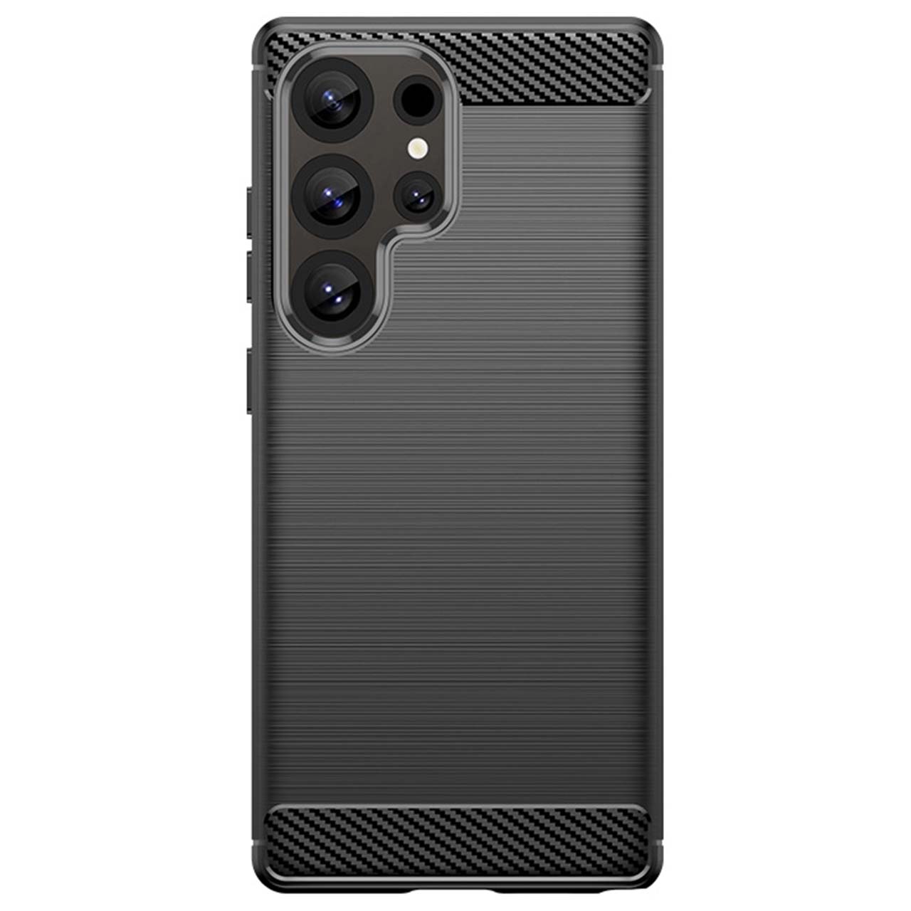 Galaxy S25 ケース S25Ultra S25FE カーボン調 薄型 耐衝撃 ソフト