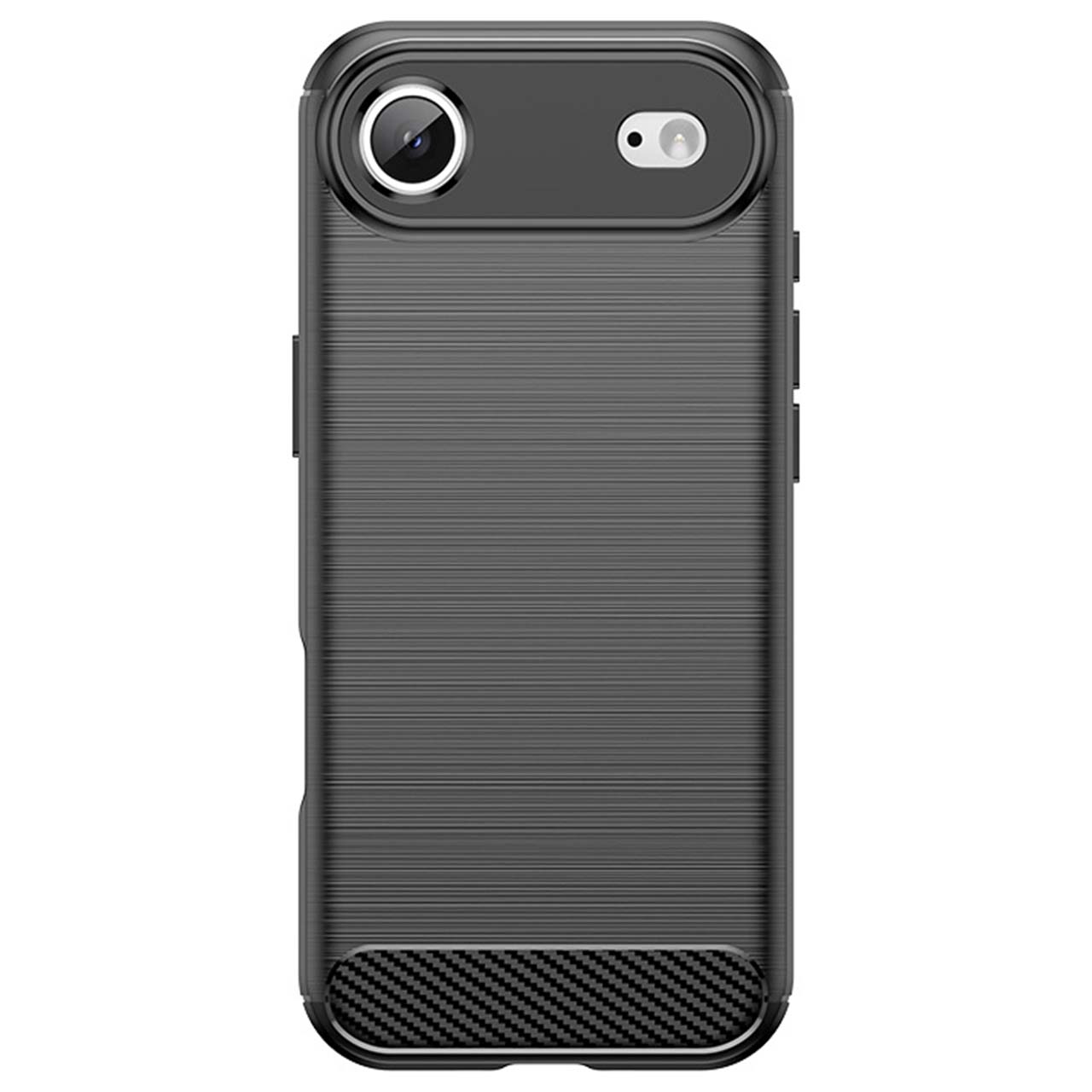 iPhone17 ケース Air Pro Max カーボン調 薄型 耐衝撃 ソフト