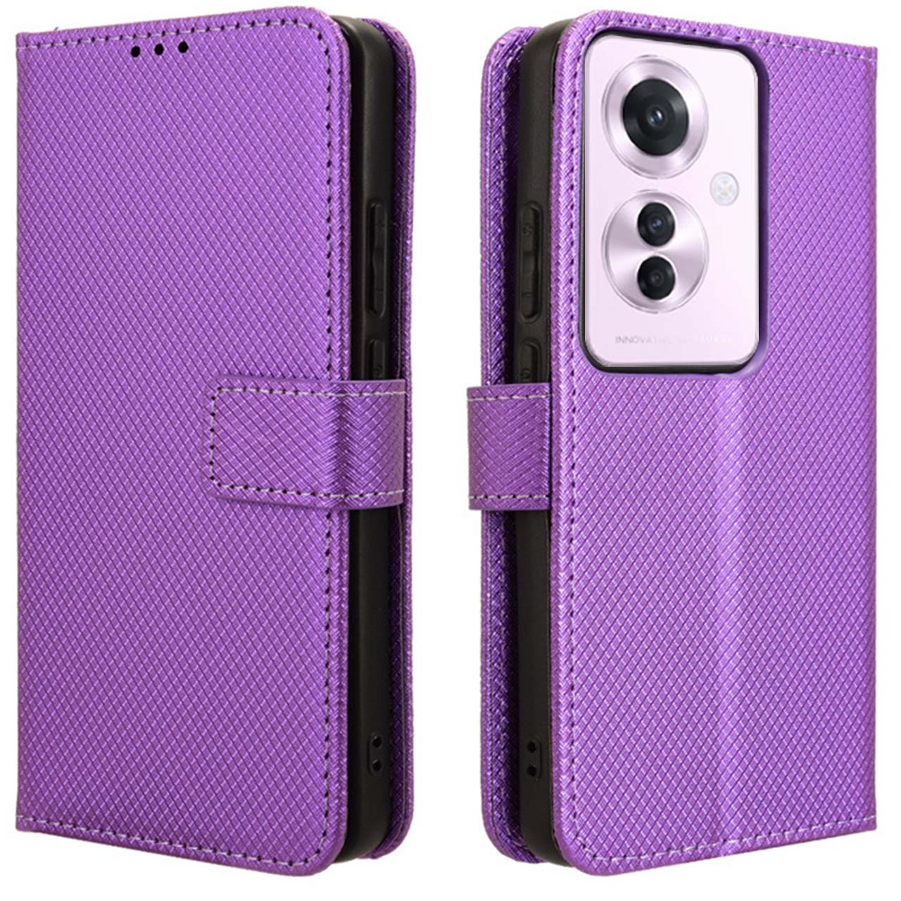 OPPO Reno11 A パープル ケース付き 【公式通販】