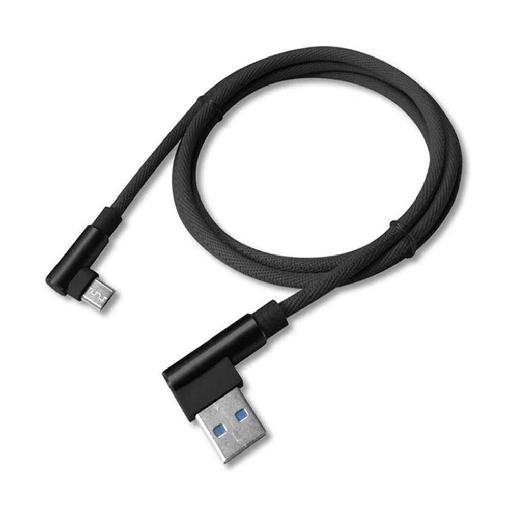 Type-C 2m L型 ダブル90度 ケーブル USB 高速充電 Mac Book Pro｜azumark｜02