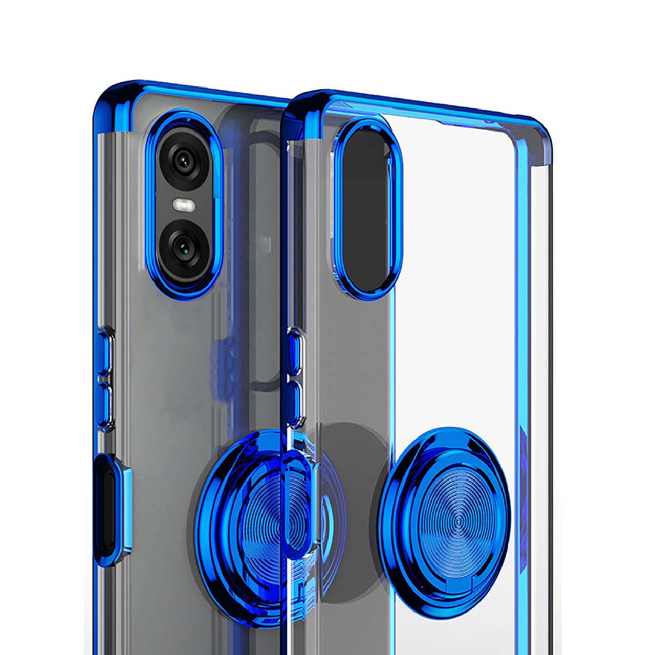 Xperia 10 VI ケース スマホリング 付き 耐衝撃 薄型 ソフト