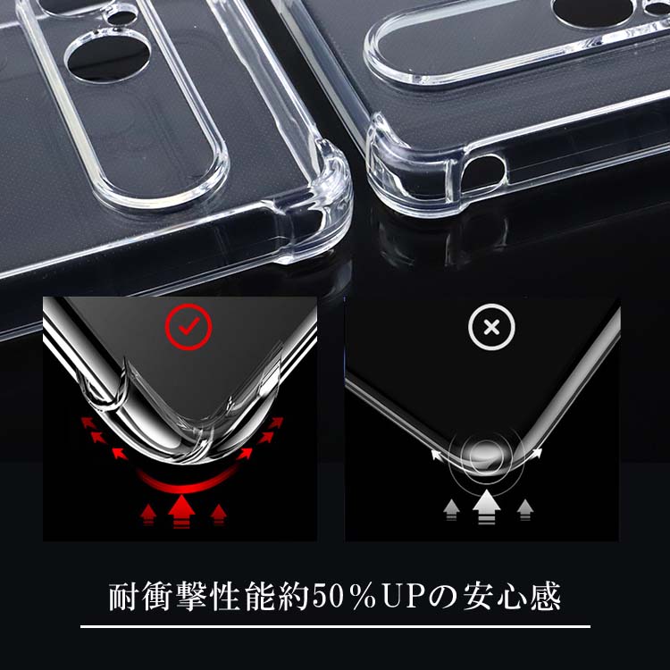  Xperia 10 VII 耐衝撃クリアソフトケース