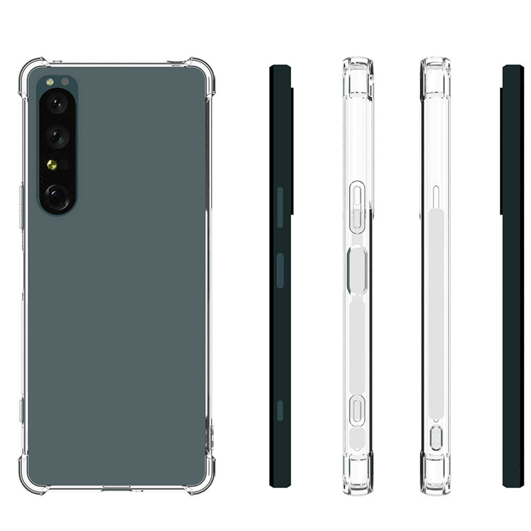 Xperia 1 IV 耐衝撃クリアソフトケース