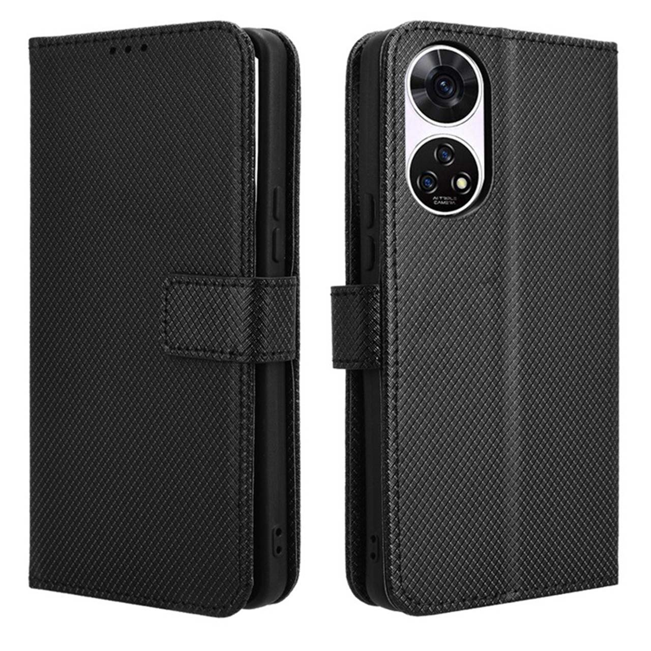 あんしんファミリースマホ ケース 手帳 チェック柄 A303ZT ポイント