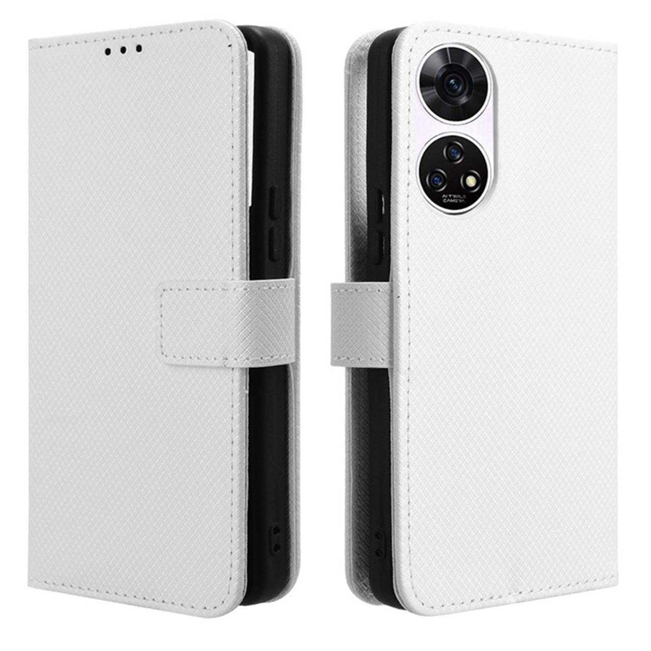 あんしんファミリースマホ ケース 手帳 チェック柄 A303ZT ポイント