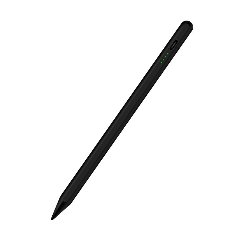 【ペン先4枚付き】タッチペン iPad ペンシルスタイラスペン 残量表示/傾き感知 極細 iPad 第10世代 9876 Air5 4 mini6 Pro 11 12.9 磁気吸着 超高感度 充電式｜azurestore｜02