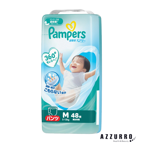 パンパース（Pampers） P&G オムツ 超吸収エアリー パンツ Mサイズ48枚