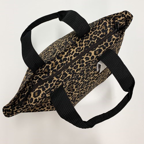 HERVE CHAPELIER パンサー柄 ショルダートート 1028F Mサイズ Herve Chapelier エルベシャプリエ バッグ ナイロン 舟型