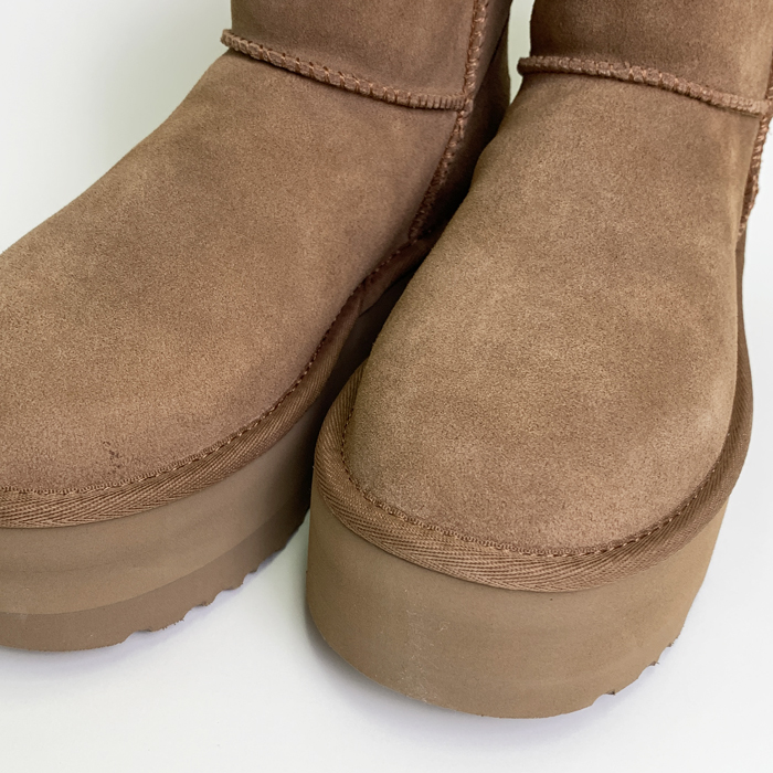 【BONUS ストア+5％】アグ ショートブーツ モコモコ 暖か クラシック ミニ Platformレディース 1134991 UGG｜b-3｜12