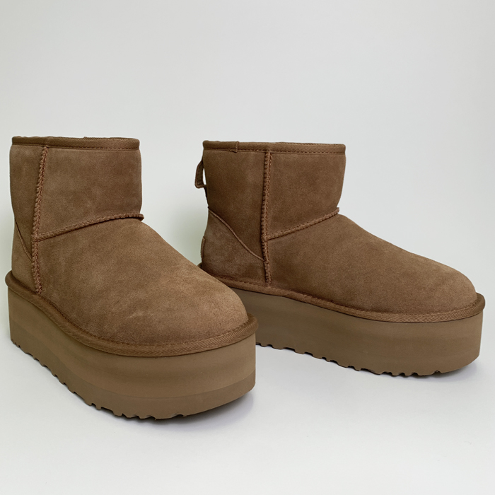 【BONUS ストア+5％】アグ ショートブーツ モコモコ 暖か クラシック ミニ Platformレディース 1134991 UGG｜b-3｜04