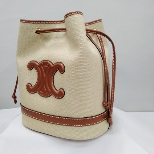 CELINE（セリーヌ） バッグ トリオンフ 巾着 ショルダーバッグ