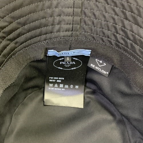 PRADA（プラダ） 人気 Re-Nylon バケットハット レディース ブラック