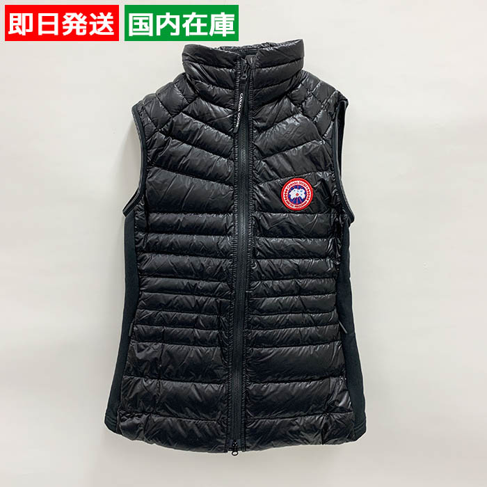 カナダグース ジレ ダウン HYBRIDGE LITE VEST レディース ブラック 2700L   Gift
