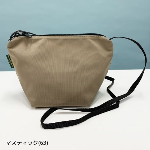 エルベシャプリエ ショルダーバッグ ナイロン舟型ショルダーバッグS ブラック ベージュ レディース 2885N_1