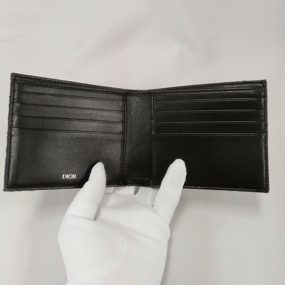 Dior HOMME 【爆買】DIOR 折り財布 二つ折り オブリーク レディース
