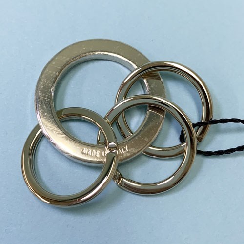 BVLGARI 3連 リング キーリング 0732s94 BVLGARI 3連 リング キーリング 0732s94 - メルカリ