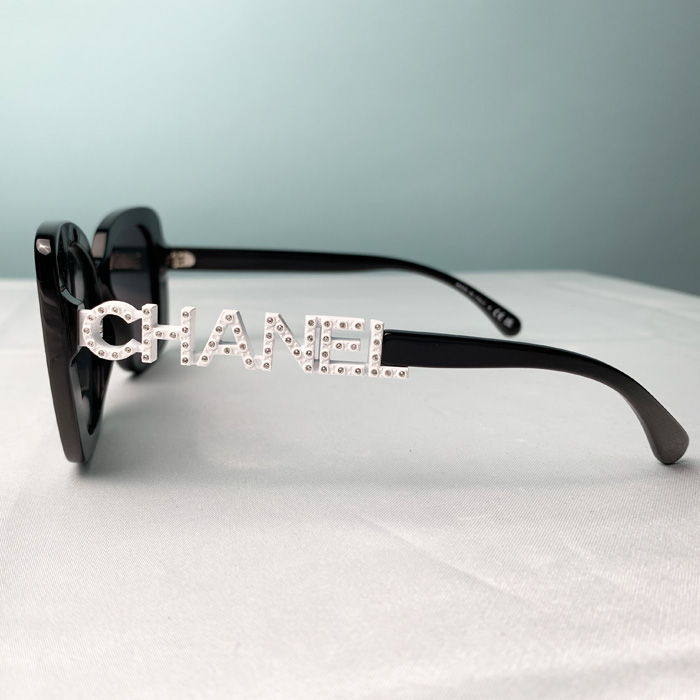 訳あり CHANEL スクエア シェイプ サングラス ロゴマーク 5422B CHANEL 【訳あり】シャネル サングラス スクエア シェイプ アイ