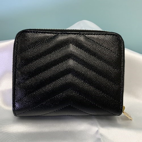 即発 SAINT LAURENT モノグラム コンパクト折り財布 668288BOW01 SAINT LAURENT サンローラン モノグラム コンパクト折り財布