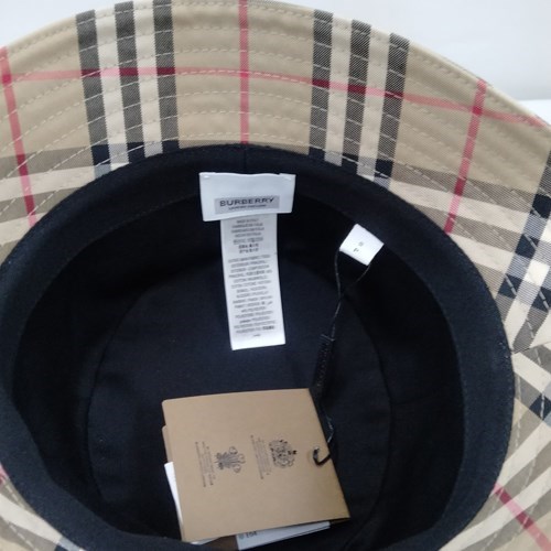 BURBERRY バーバリー 帽子 チェック バケットハット メンズ レディース