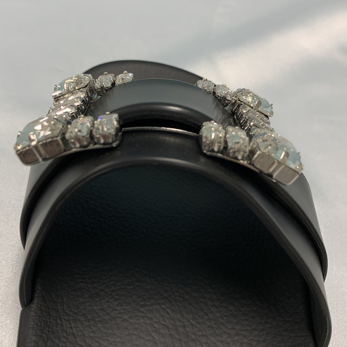 【即発】SERGIO ROSSI SR JELLY サンダル B01030MFL172400 Sergio rossi セルジオロッシSR JELLY サンダル ブラック