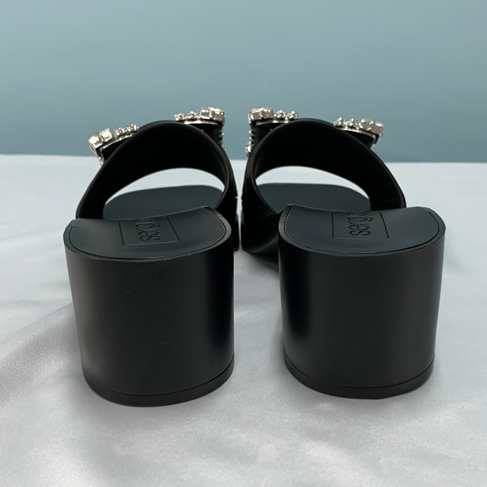【即発】SERGIO ROSSI SR JELLY 40mm ミュール B07210MFL172 即発】SERGIO ROSSI SR JELLY 40mm ミュール B07210MFL172