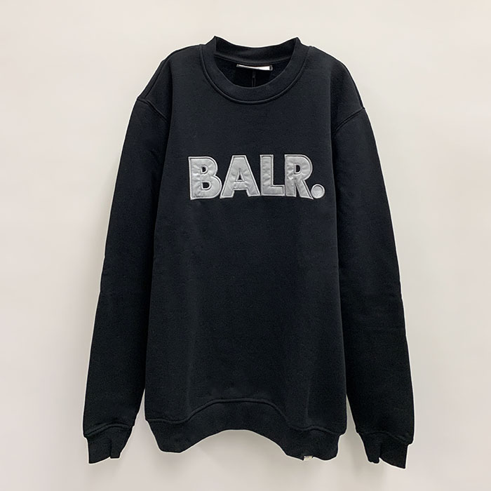 【即発】BALR.ボーラー クルーネックスウェット B1262.1035 BALR. ボーラー 長袖 人気商品 サッカー クルーネックスウェット