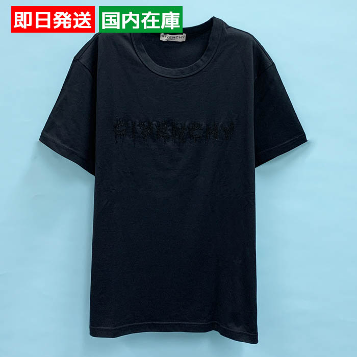ジバンシィ Tシャツ 半袖 レディースコットンTシャツ レディース ブラック BW707Z3Z4D GIVENCHY