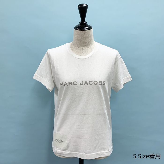 【BONUS ストア+5％】マークジェイコブス Tシャツ 半袖Tシャツ ホワイト レディース C631C07PF21 MARC JACOBS｜b-3｜04